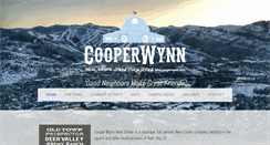 Desktop Screenshot of cooperwynn.com